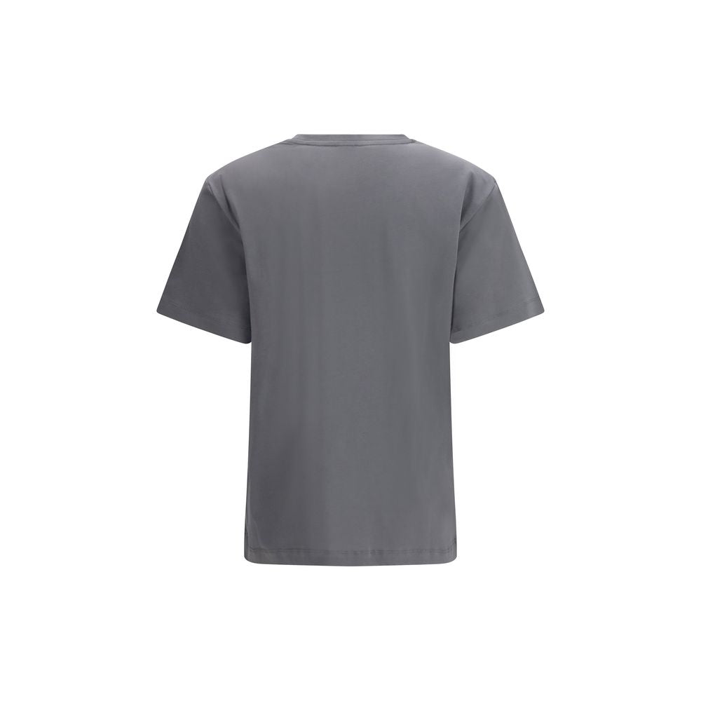 T-shirt en coton gris PINKO