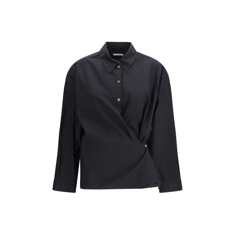 Chemise habillée Lemaire en coton noir