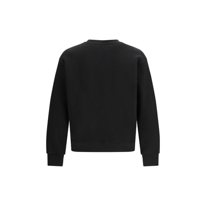 Felpa nera in cotone Kenzo