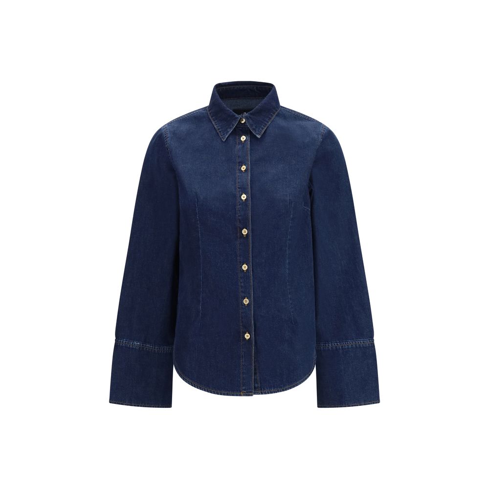 Camicia di jeans blu 7FOR