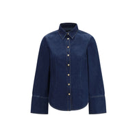 Camicia di jeans blu 7FOR