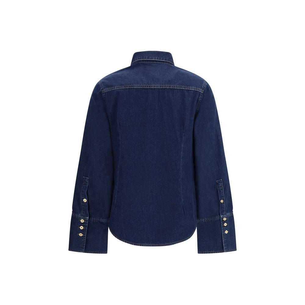 Camicia di jeans blu 7FOR