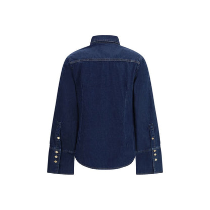 Camicia di jeans blu 7FOR