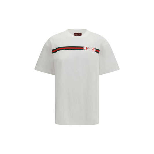 T-shirt Gucci in cotone bianco