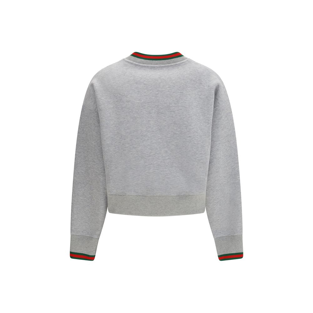 Sweat-shirt Gucci en coton gris