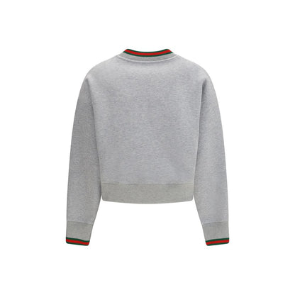 Sweat-shirt Gucci en coton gris
