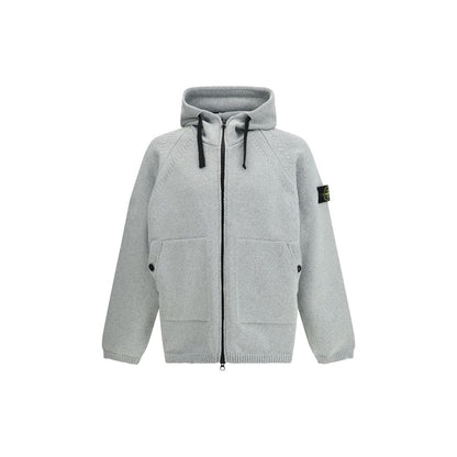 Sweat-shirt Stone Island en polyester gris