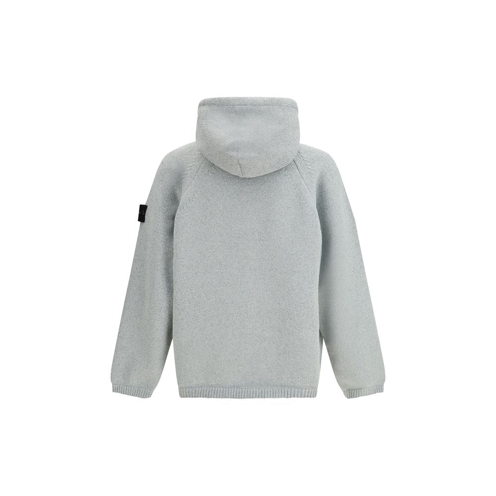 Sweat-shirt Stone Island en polyester gris