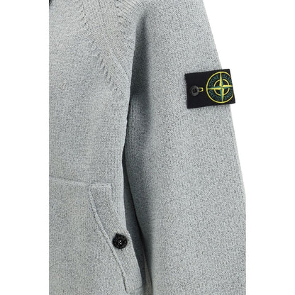 Sweat-shirt Stone Island en polyester gris