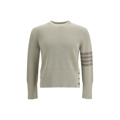 Felpa Thom Browne in cotone beige