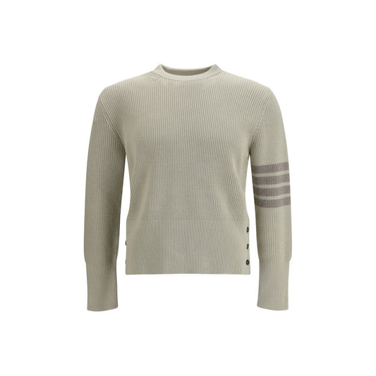 Felpa Thom Browne in cotone beige