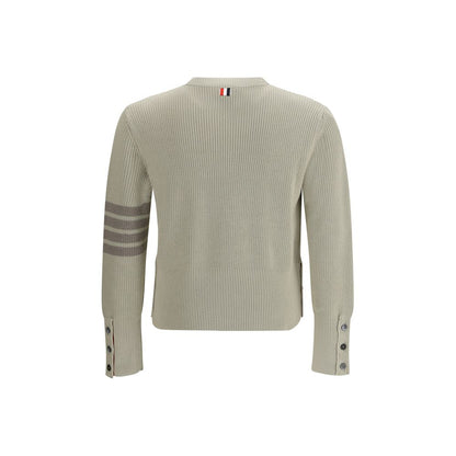 Felpa Thom Browne in cotone beige