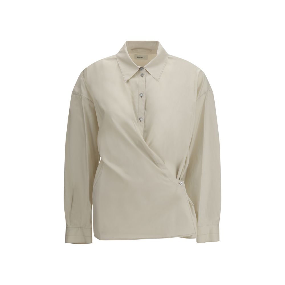 Chemise Lemaire en coton beige