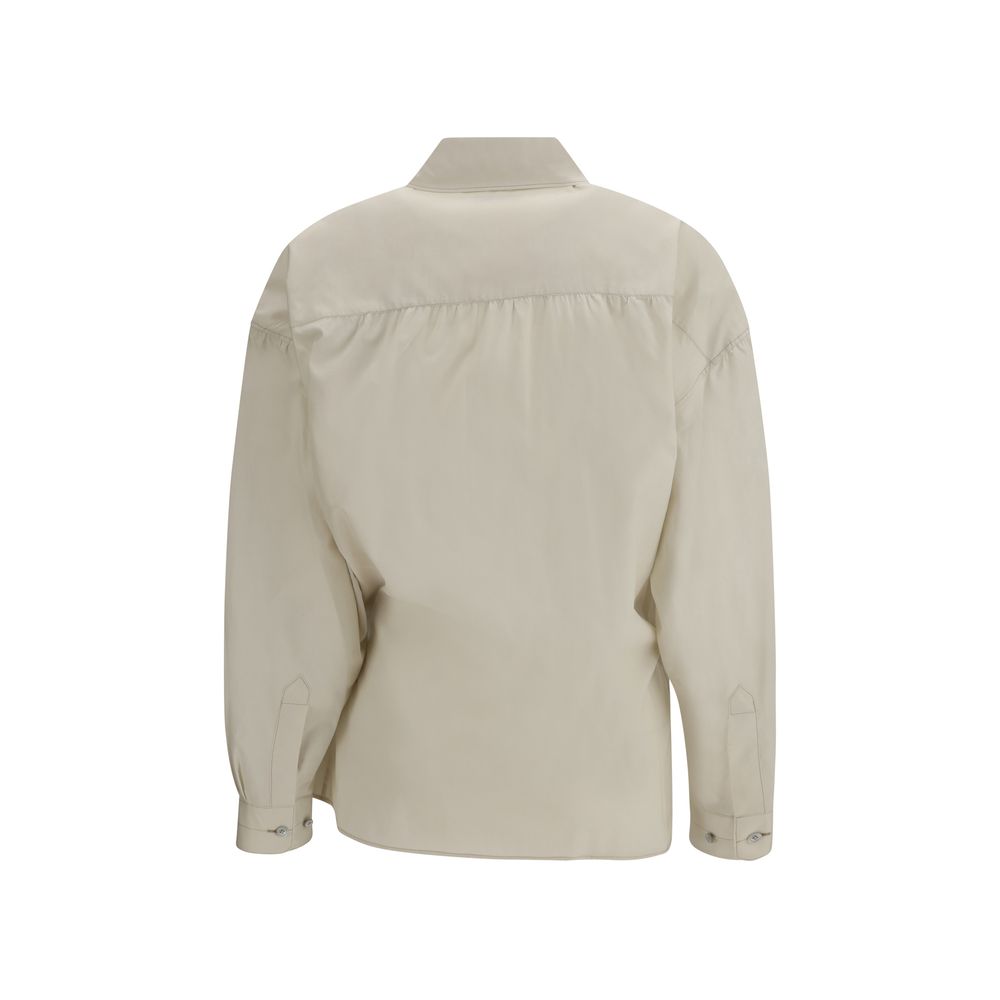 Chemise Lemaire en coton beige