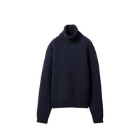 Miu Miu Dolcevita in cashmere blu