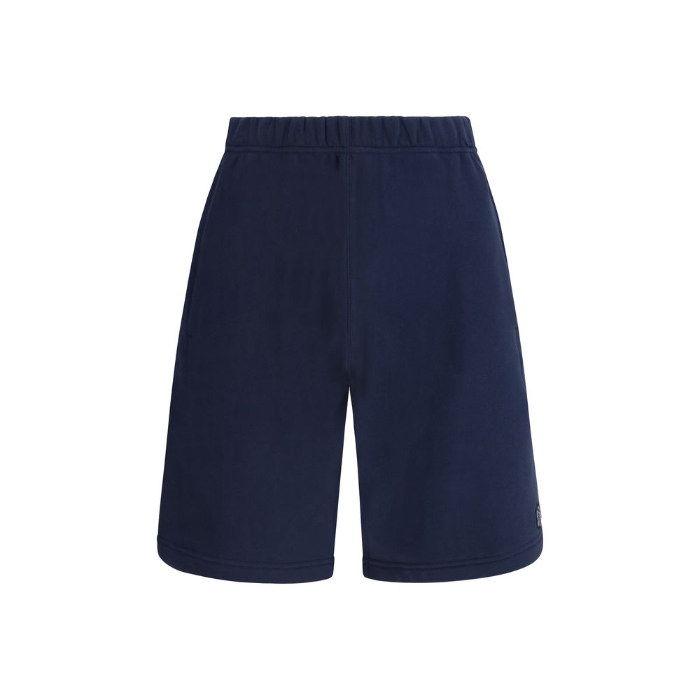 Short Kenzo Bermuda en Coton Bleu