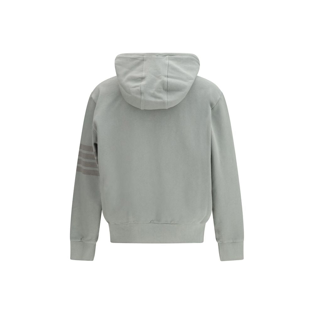 Felpa Thom Browne in Cotone Grigio