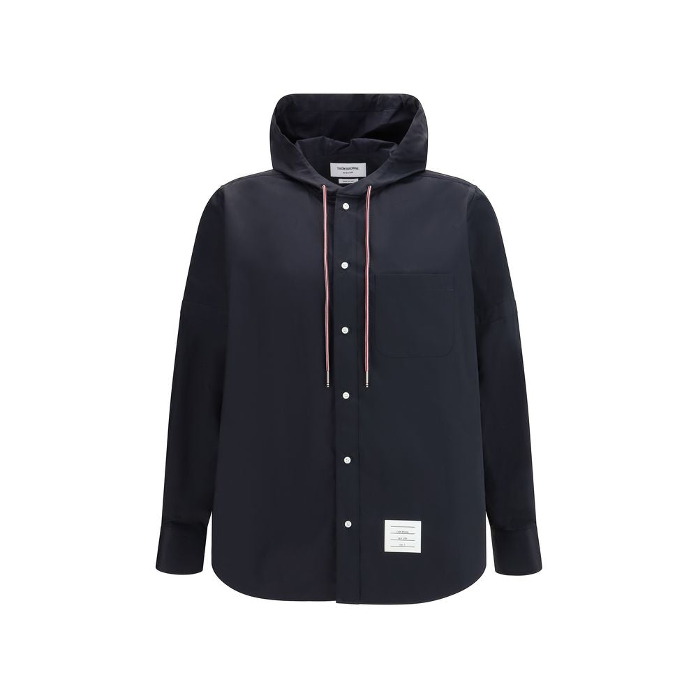 Veste en polyamide noir Thom Browne
