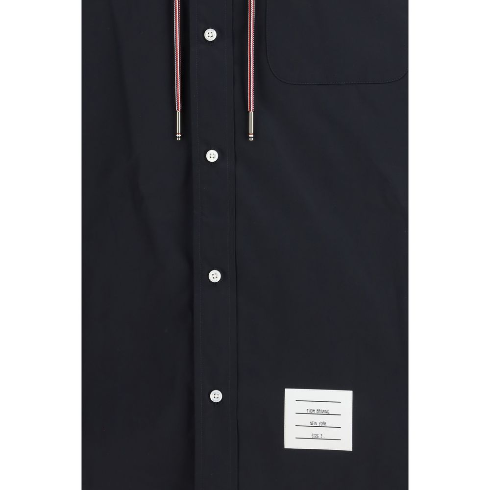 Veste en polyamide noir Thom Browne