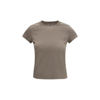 T-shirt Rick Owens in cotone marrone
