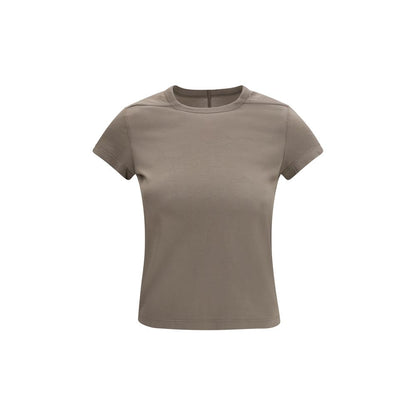 T-shirt Rick Owens in cotone marrone