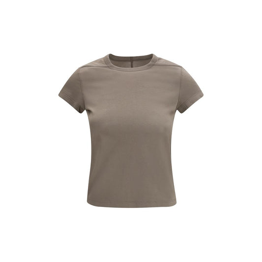 T-shirt Rick Owens in cotone marrone