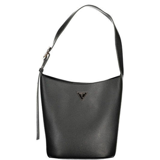Borsa a mano da donna Guess Jeans in poliuretano nero