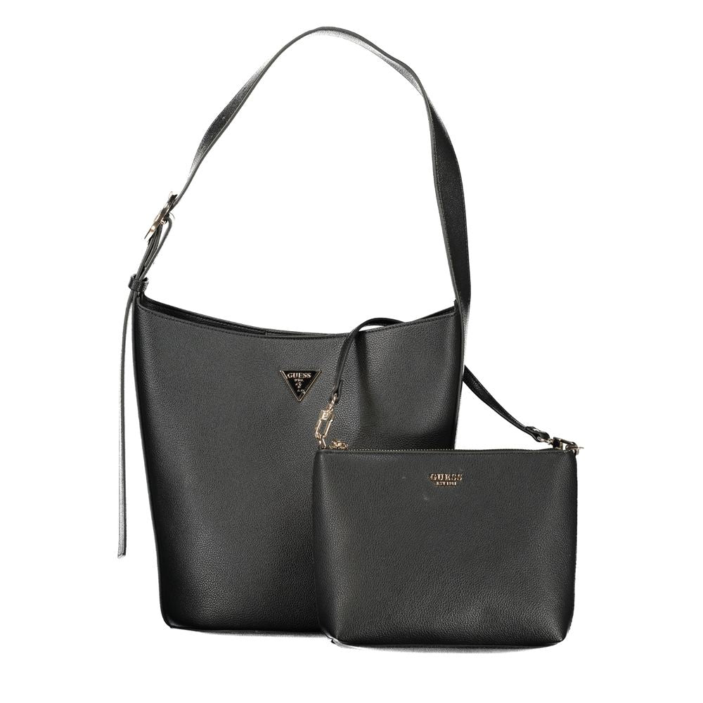 Sac à main Guess Jeans noir en polyuréthane pour femme