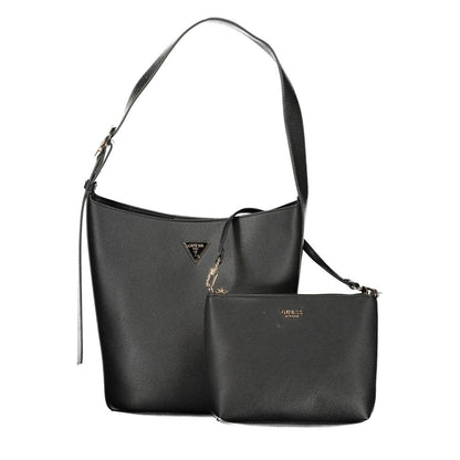 Sac à main Guess Jeans noir en polyuréthane pour femme