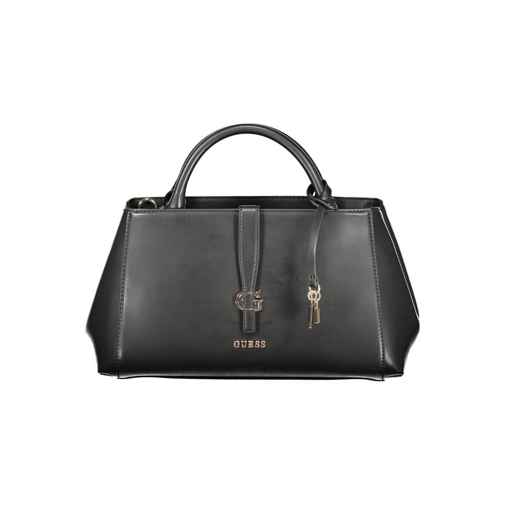 Borsa a mano da donna Guess Jeans in poliuretano nero