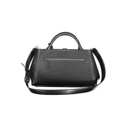 Borsa a mano da donna Guess Jeans in poliuretano nero