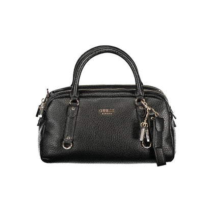 Borsa a mano da donna Guess Jeans in poliuretano nero