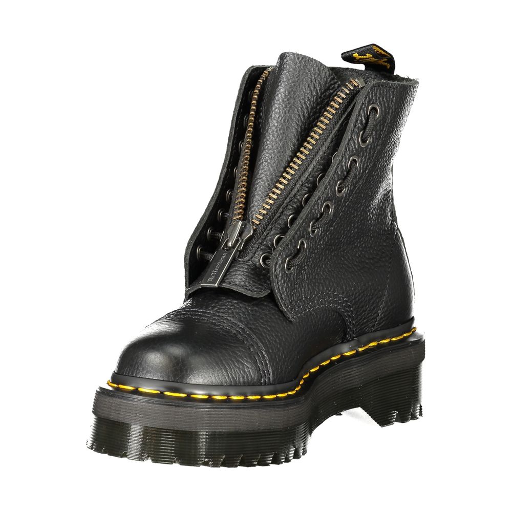 Bottines unisexes Dr. Martens en cuir noir