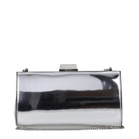 Borsa clutch Jimmy Choo in pelle grigia