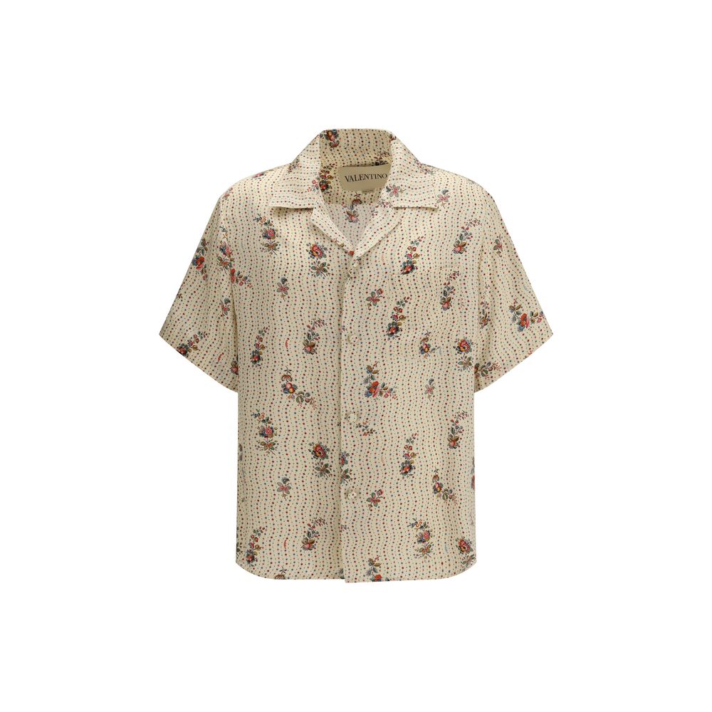 Valentino Silk Pattern Shirt
