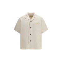 Camicia in denim beige Valentino