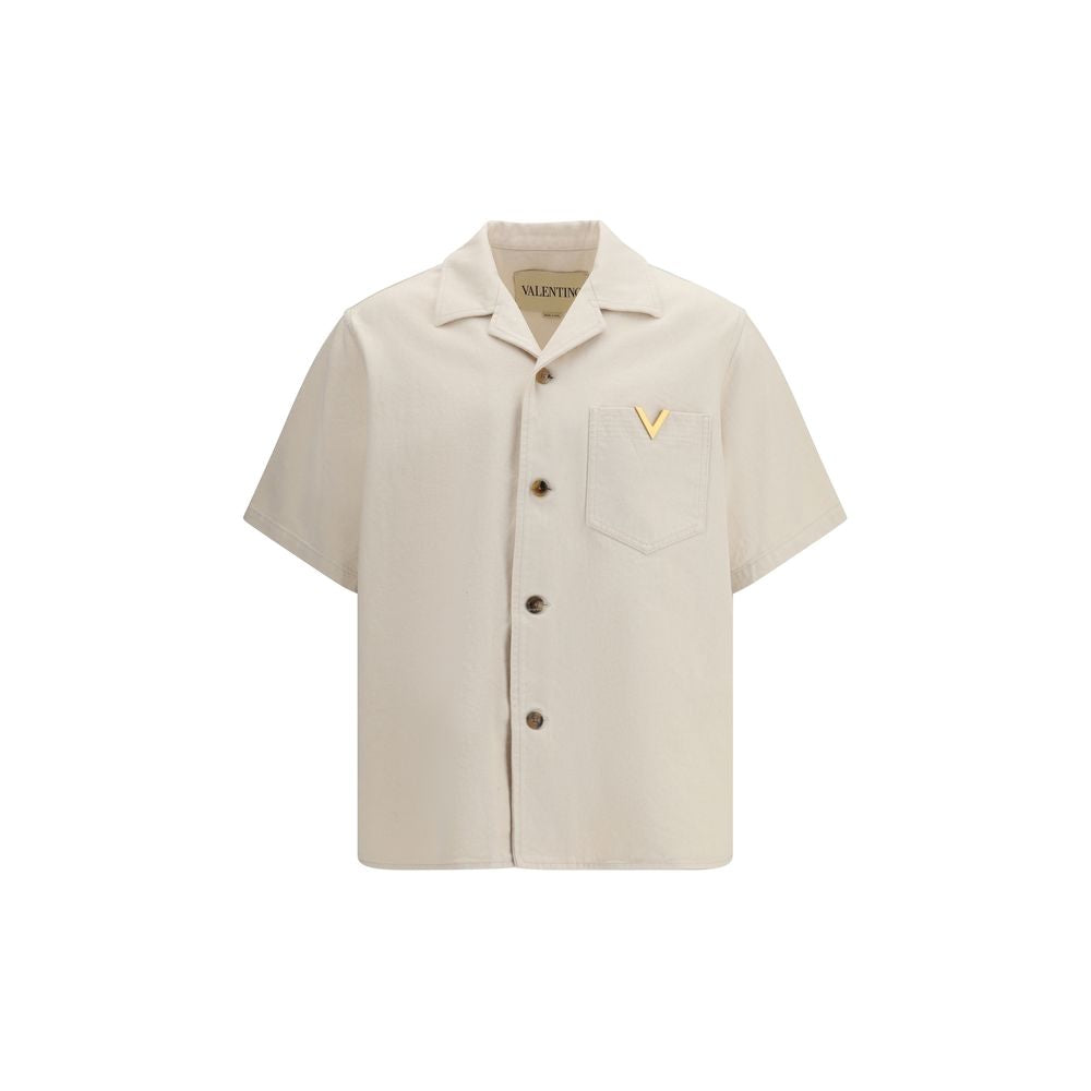 Chemise en jean beige Valentino