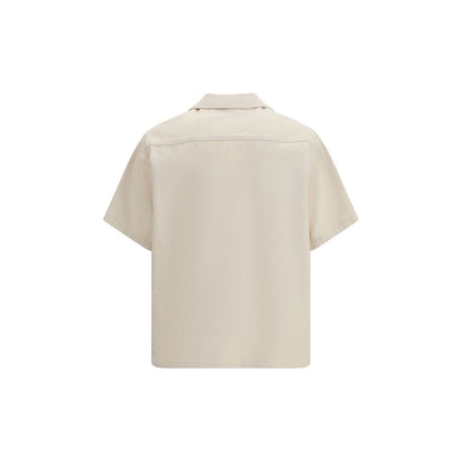 Camicia in denim beige Valentino