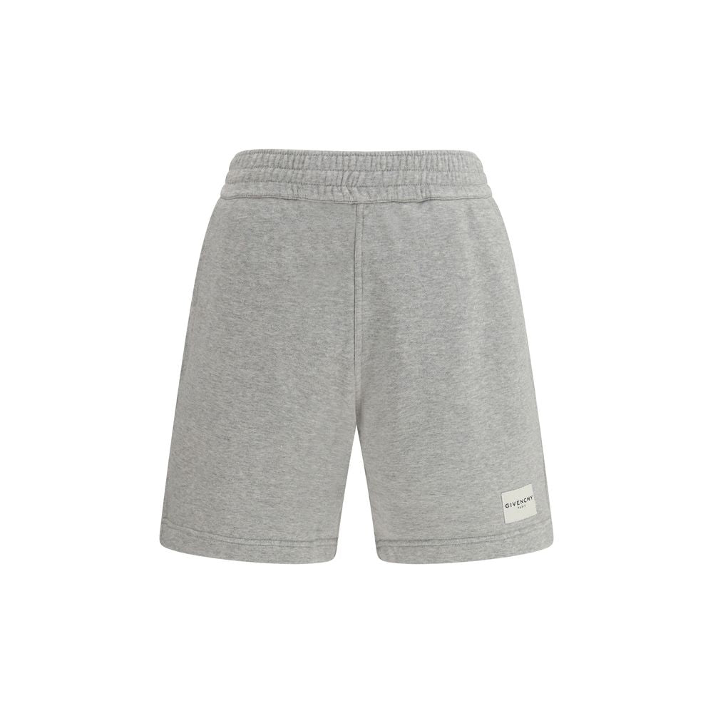 Bermuda Givenchy grigi in cotone