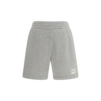 Bermuda Givenchy grigi in cotone