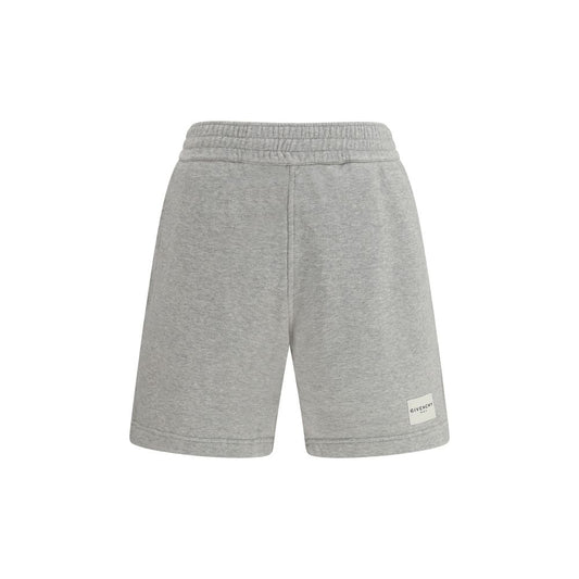 Bermuda Givenchy grigi in cotone