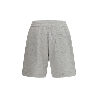 Bermuda Givenchy grigi in cotone