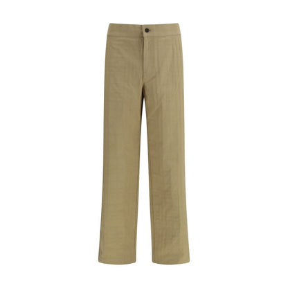 Pantaloni Casual Burberry Beige in Cotone