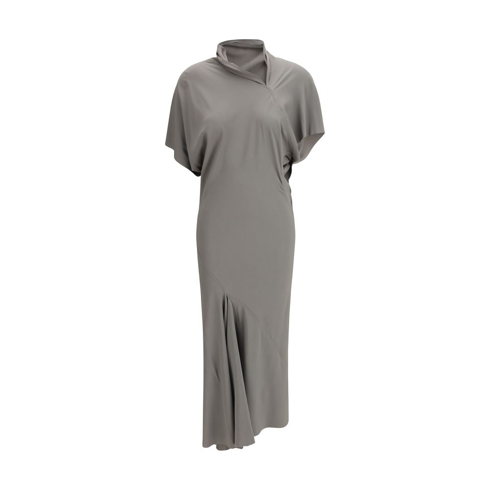 Robe décontractée Rick Owens en acétate gris