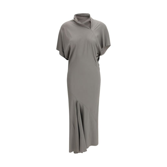 Abito casual Rick Owens in acetato grigio
