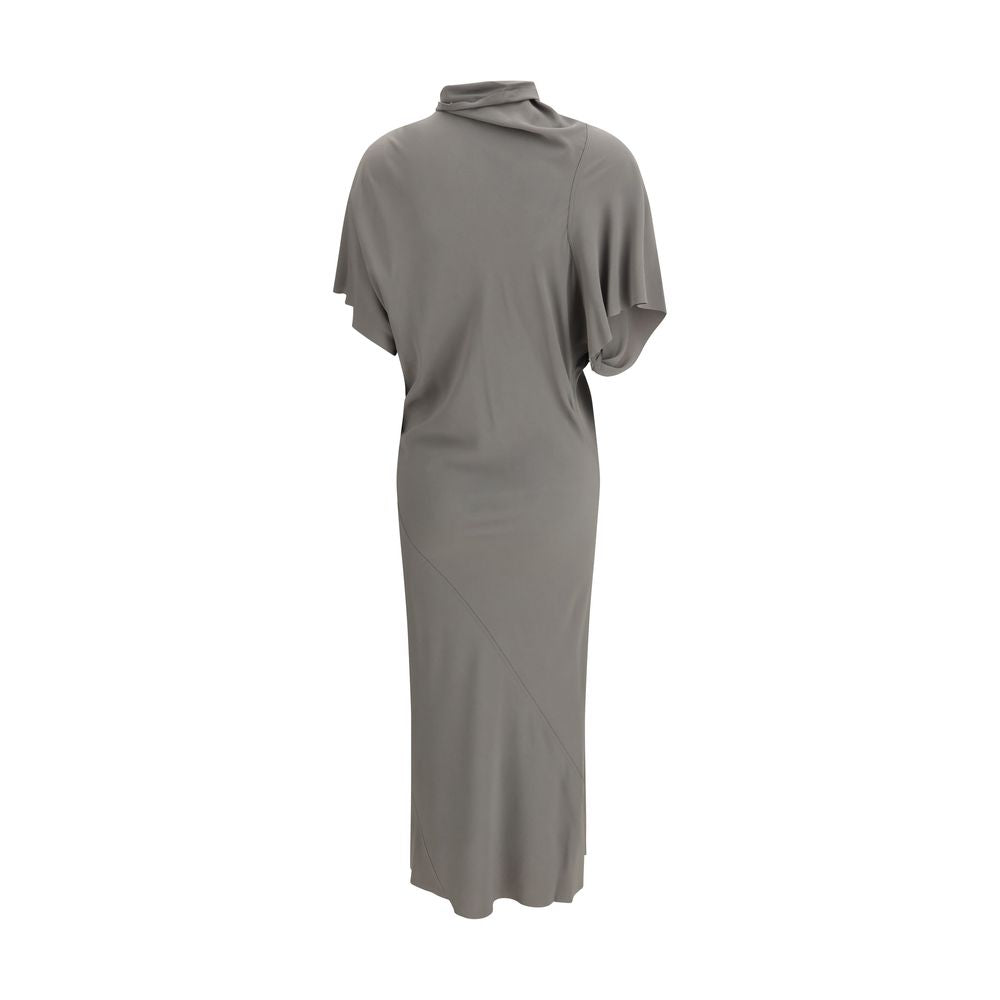 Robe décontractée Rick Owens en acétate gris