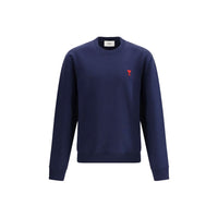 Felpa Ami Paris in cotone blu