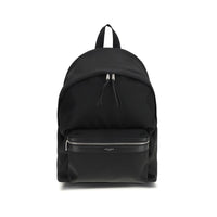 Zaino Saint Laurent in tessuto nero