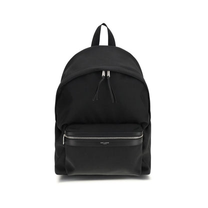 Zaino Saint Laurent in tessuto nero