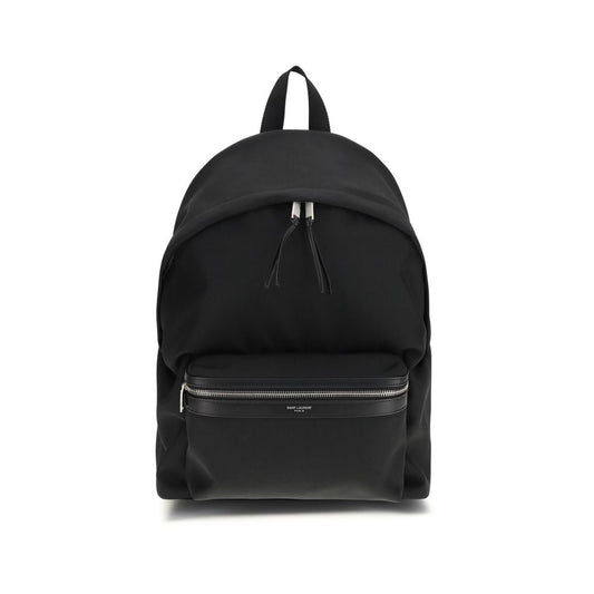 Zaino Saint Laurent in tessuto nero